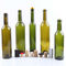 375ml 500ml 750ml Boş Cam Şarap Şişeleri Likör Votka / Viski için Koyu Yeşil Cam Şişeler