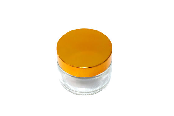 20ml Kapasite Şık Cam Kozmetik Kavanozlar Dayanıklı